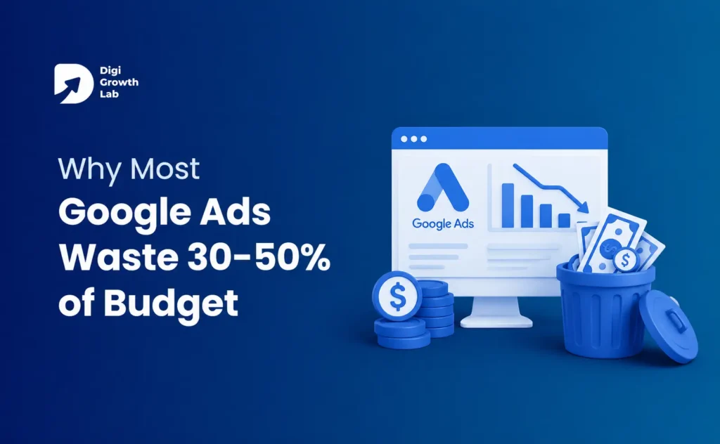 Why Most Google Ads Campaigns Waste 30 to 50 percent